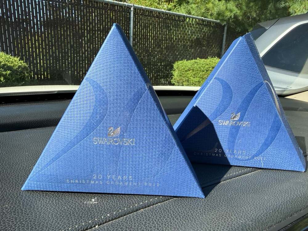 Swarovski 2011 Annual Edition Star Snowflake Christmas Ornament